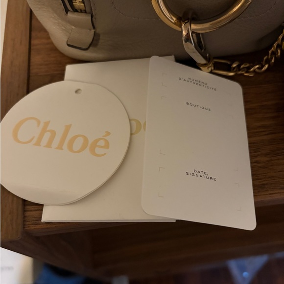 Chloe Mini Faye Backpack Motty Grey - Picture 15 of 15